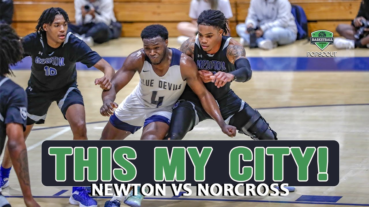THIS MY CITY!!  NORCROSS VS NEWTON GOES DOWN TO THE WIRE!
