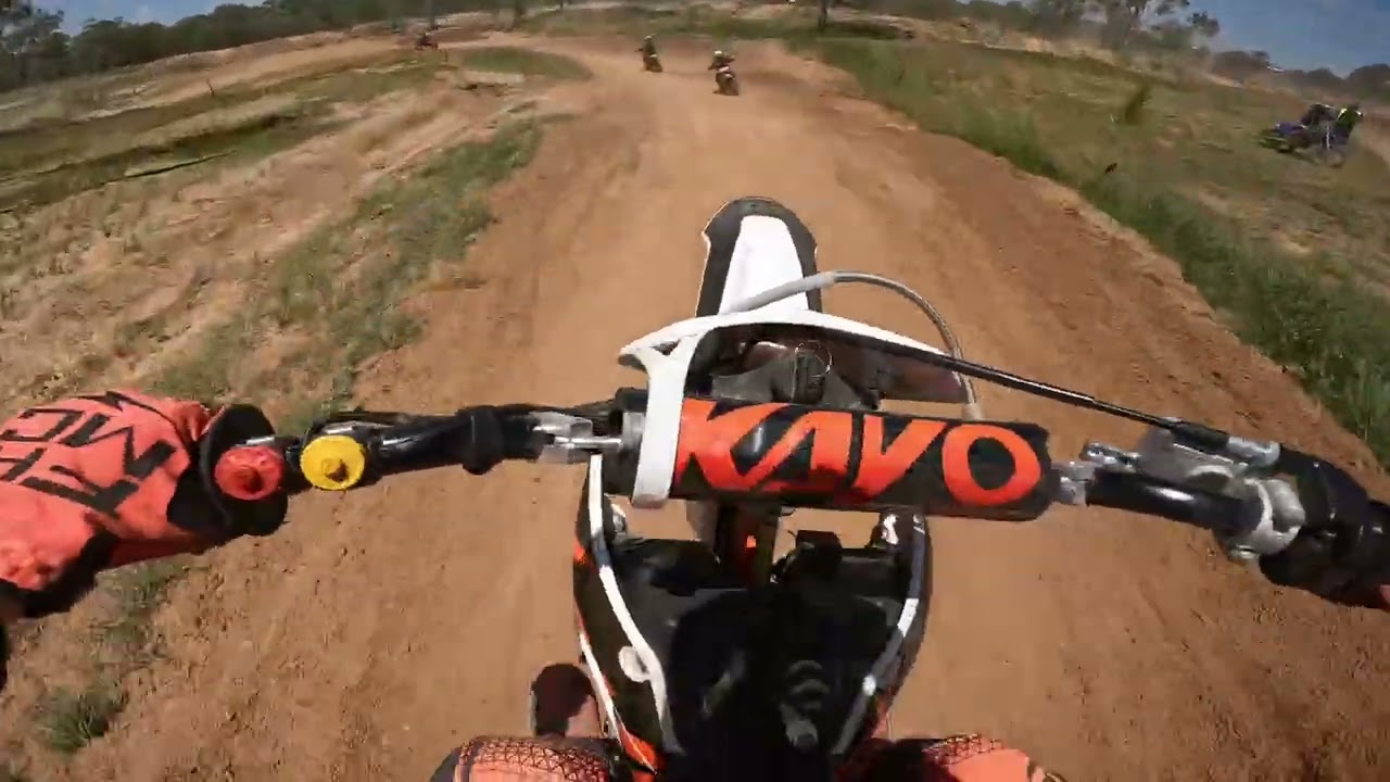 First ride at willowbank mx track