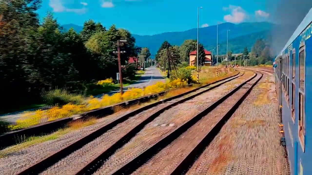 Historickým vlakom (Margecany - Červená Skala) 4.9.2021