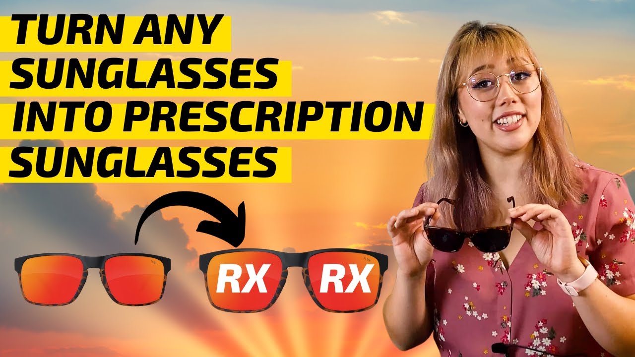 How To Turn Normal Sunglasses into Prescription Sunglasses & KEEP YOUR FRAMES!