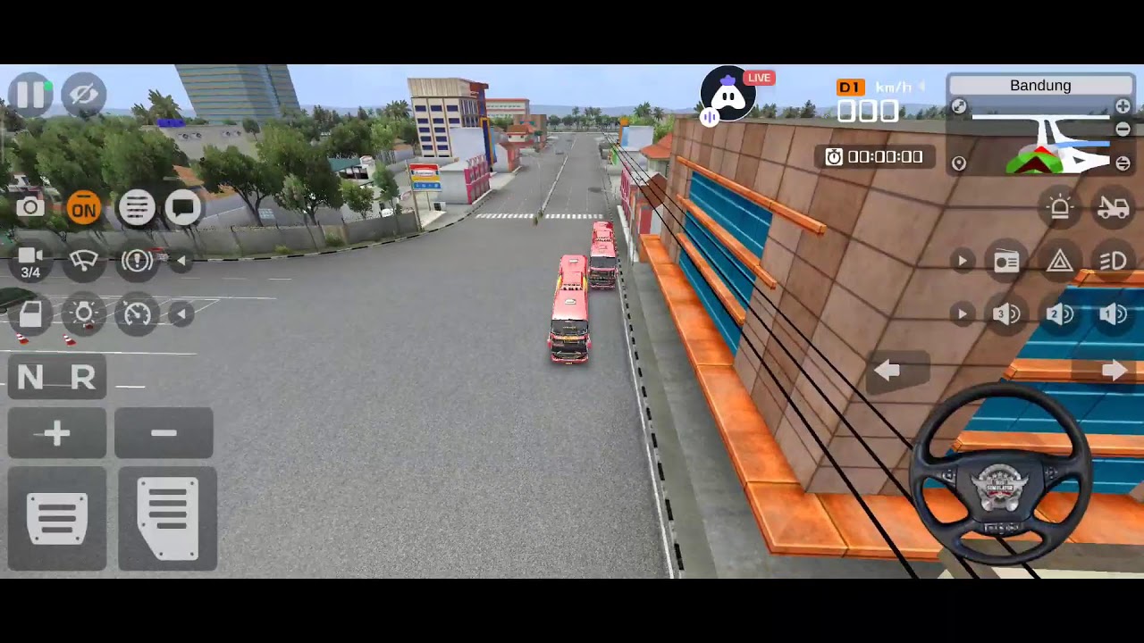English BUSSID 441 : 👍 Good stream | Playing Solo | Streaming with Turnip