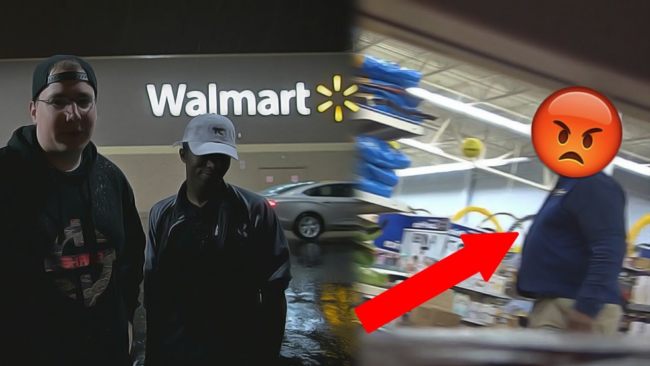 HIDE AND SEEK AT WALMART!! (ALMOST KICKED OUT)