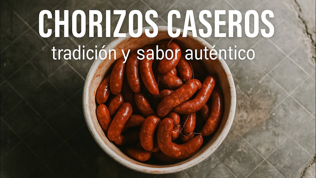 “Así se hacen los chorizos caseros en Salmerón (Guadalajara) | Tradición y sabor junto a la lumbre”