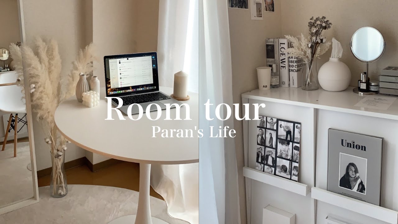 ENG)[Room Tour]ルームツアー/韓国雑貨・インテリアの紹介🤍（7畳の服飾学生のお部屋）