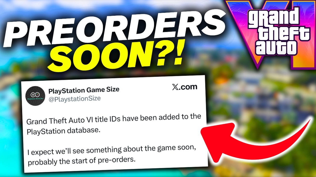 В базу данных PlayStation появились идентификаторы названий игр GTA 6!!