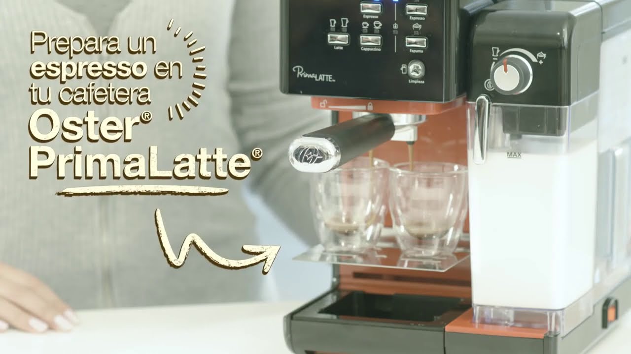 Cafetera Oster Primalatte II - Preparando un espresso en tu cafetera OS-6701