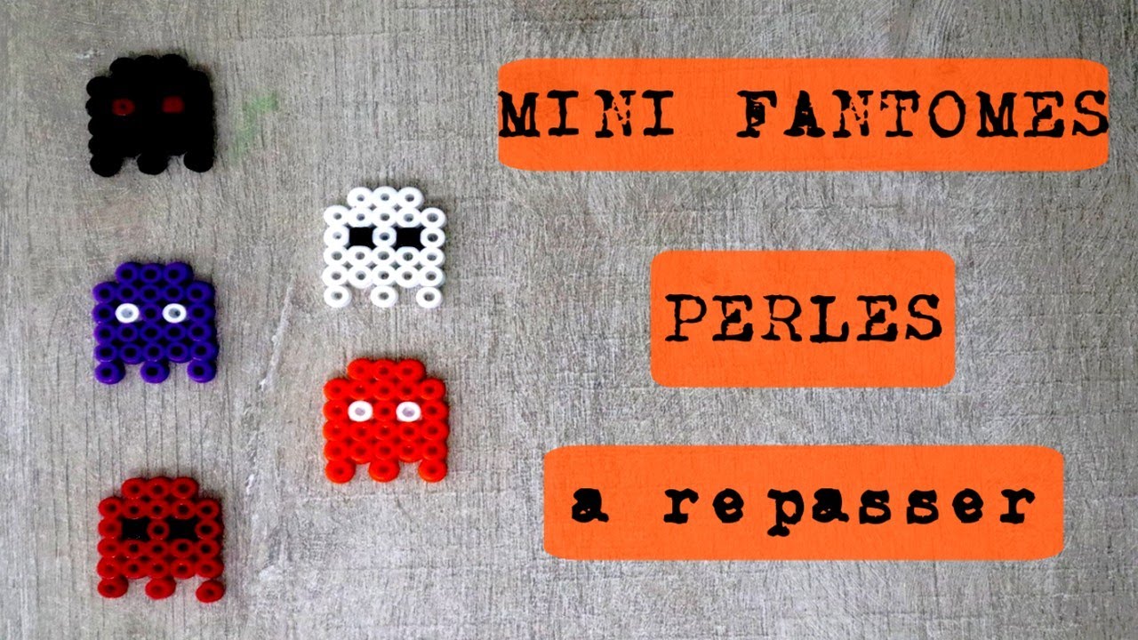 Mini Fantômes en Perles à Repasser !