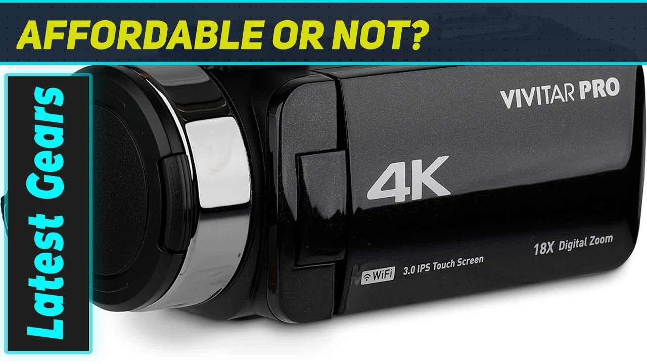 Vivitar 4K Camcorder: Best Budget Vlogging Camera?