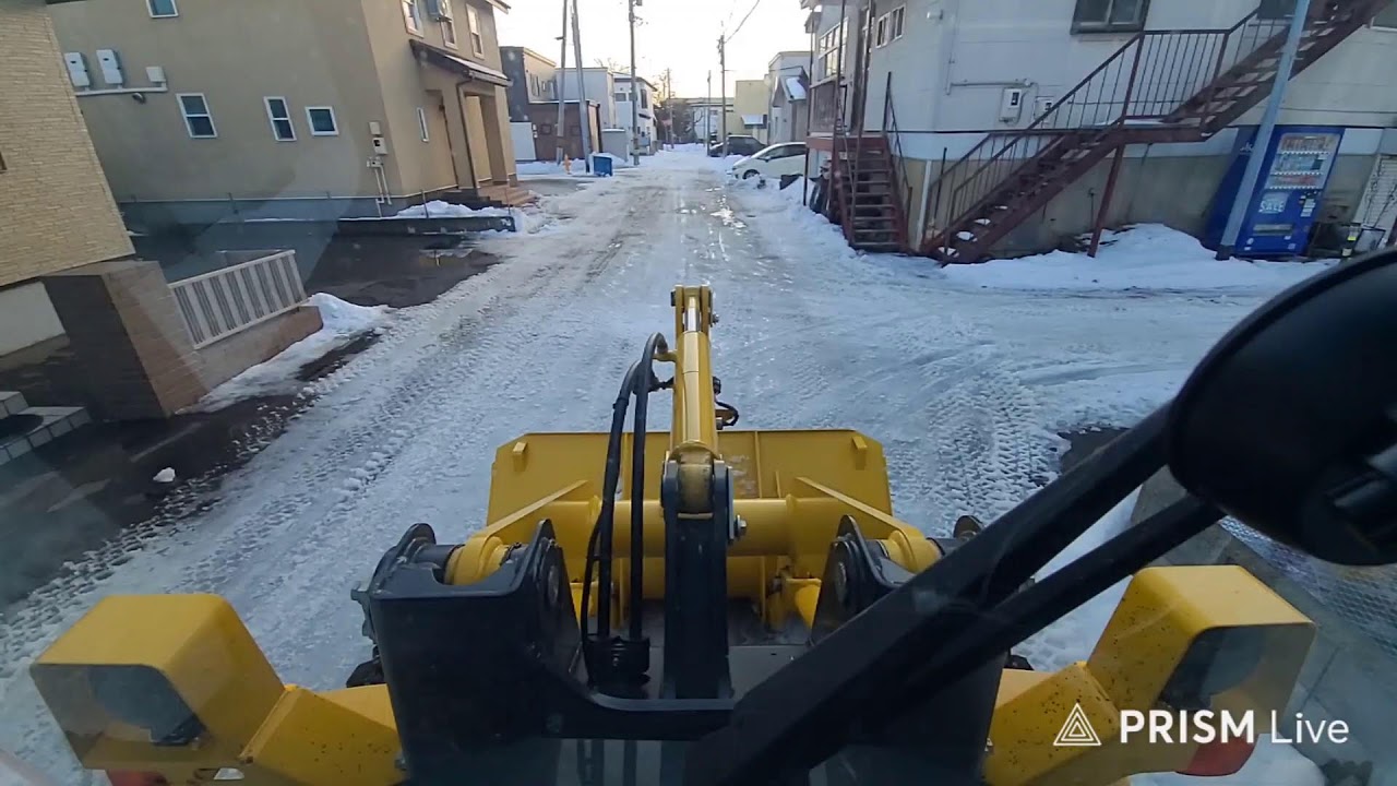 除雪車載