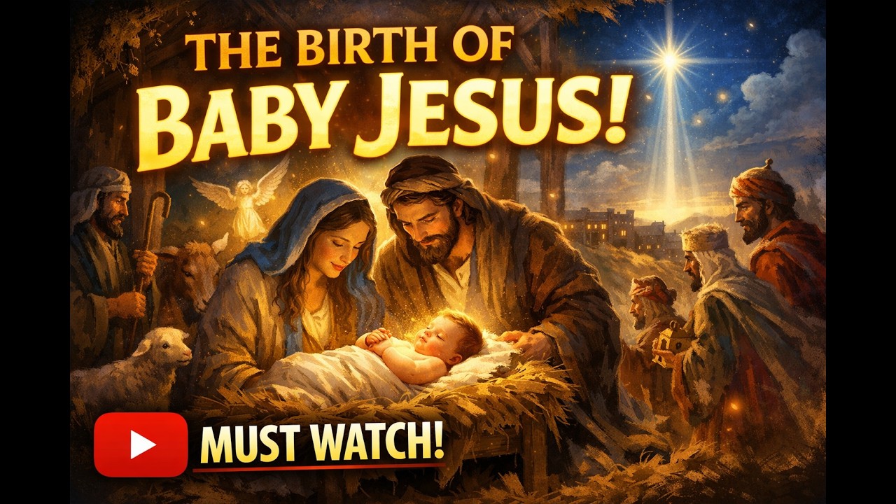 👉 This Baby Changed the World Forever… (Jesus Story) 😳