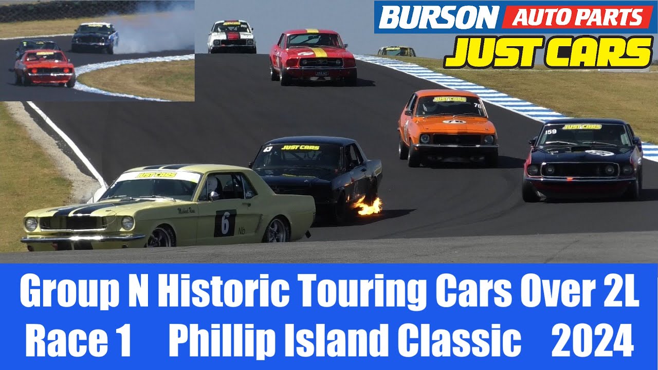 Group N Historic Touring Cars Over 2L Race 1 Phillip Island Classic 2024 Historics