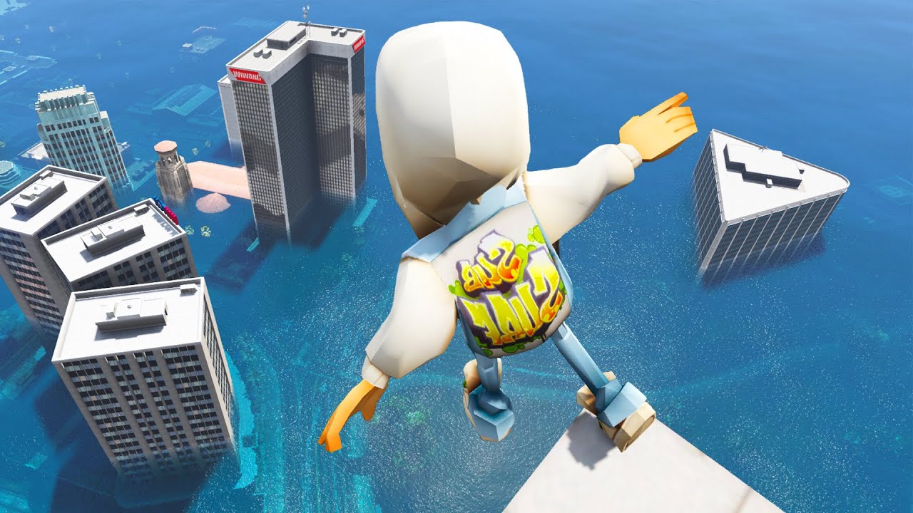 GTA 5 Ragdolls Subway Surfers Jumps/Fails (Euphoria Physics/Compilation) 121