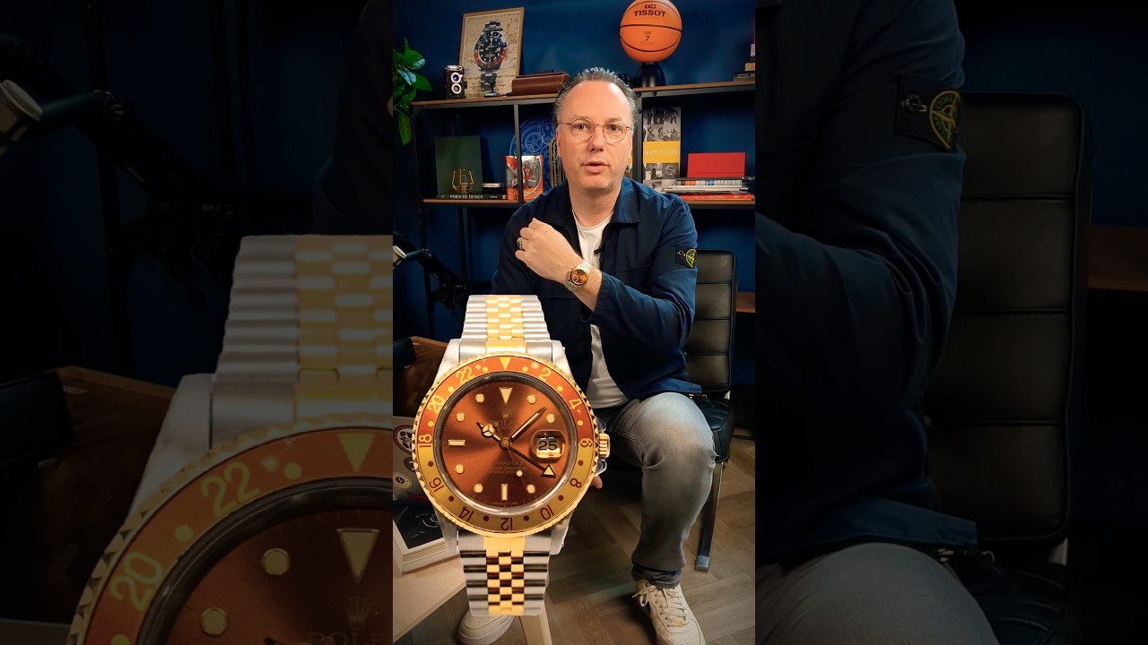 RJ just bought back his Rolex GMT Master II but this time the 16713 Root Beer 🥤 #fratello #rolex