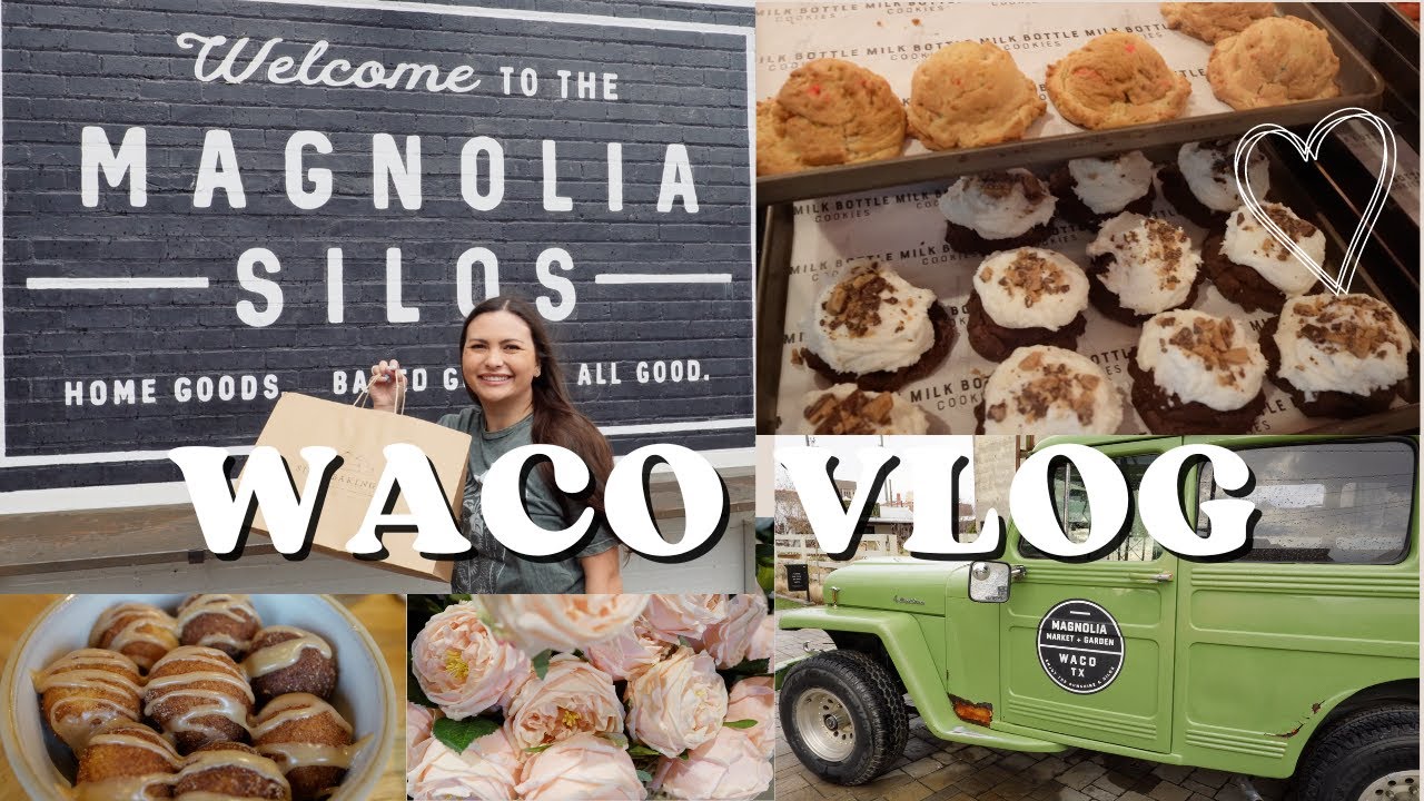 WACO, TX: Fixer Upper Shotgun House, Magnolia Market + Silos, Eats & More!!