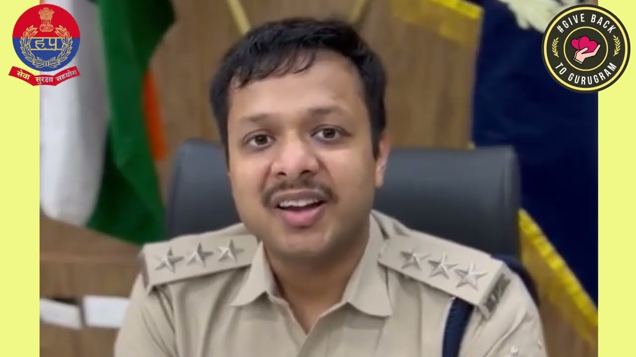 Cyber safety II ACP Priyanshu Dewan II Cyber police Gurugram II GiveBackToGurugram