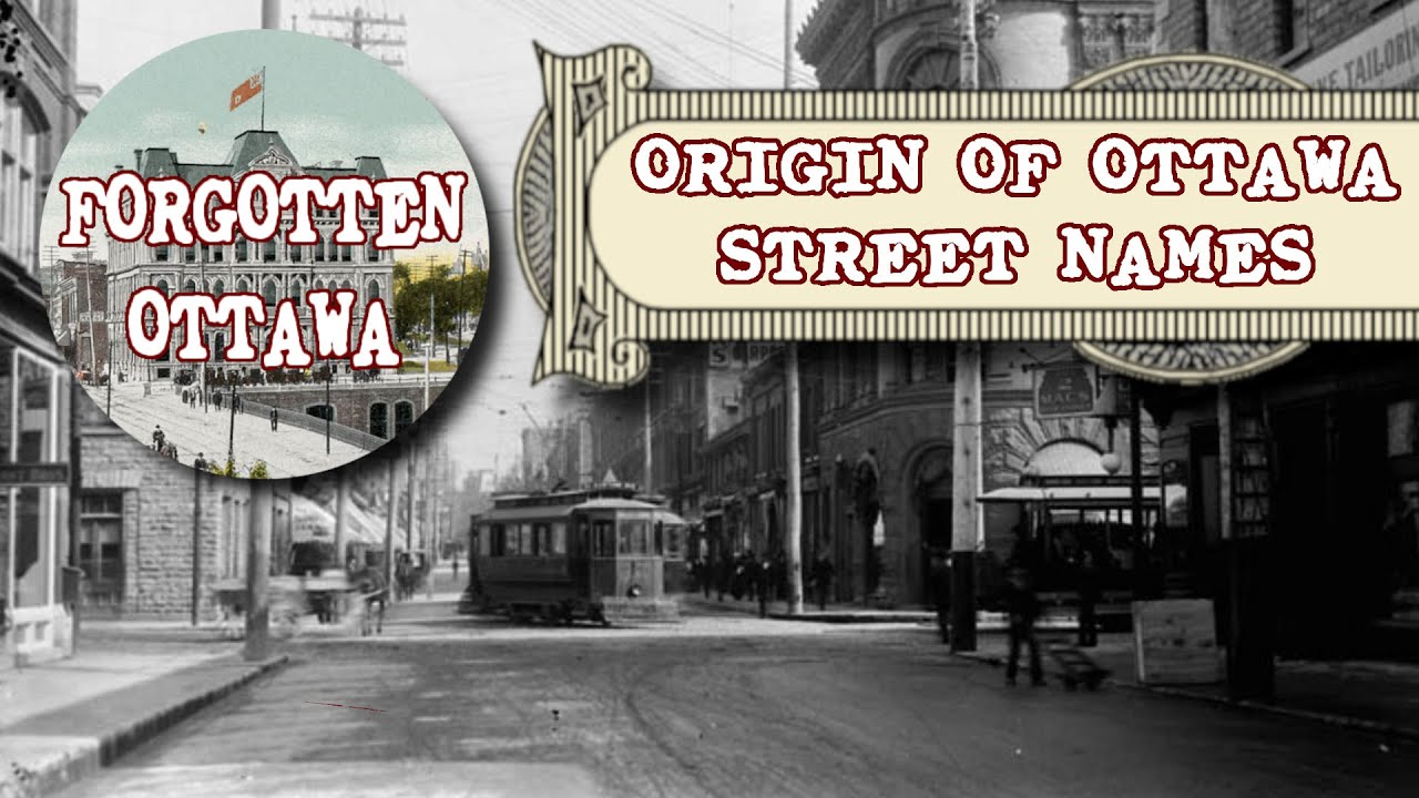 Origin of Ottawa Street Names