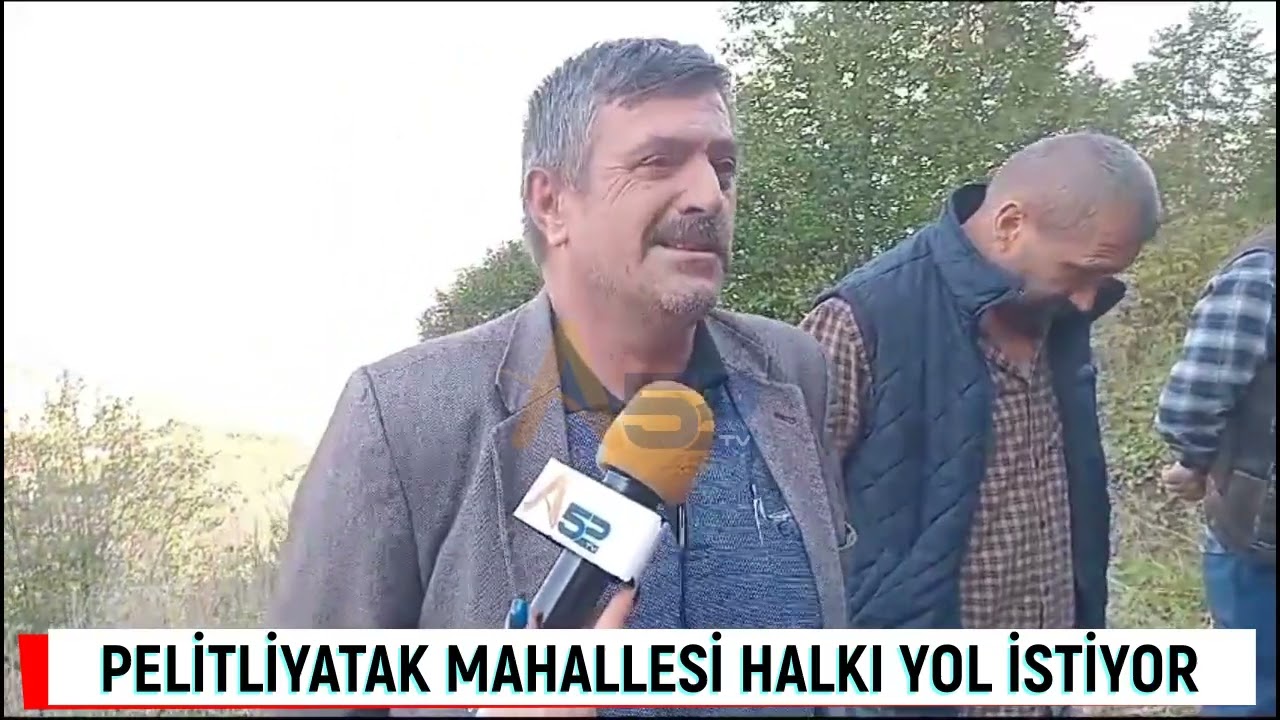 PELİTLİYATAK MAHALLESİ HALKI YOL İSTİYOR