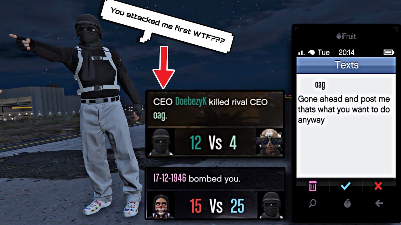 These TryHards Tested My Gangster And Found Out The Worse Way | GTA ONLINE