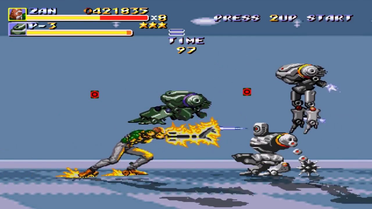 Terminator (Streets of Rage Remake (v5.1) Mod) (PC) (Zan) Walkthrough