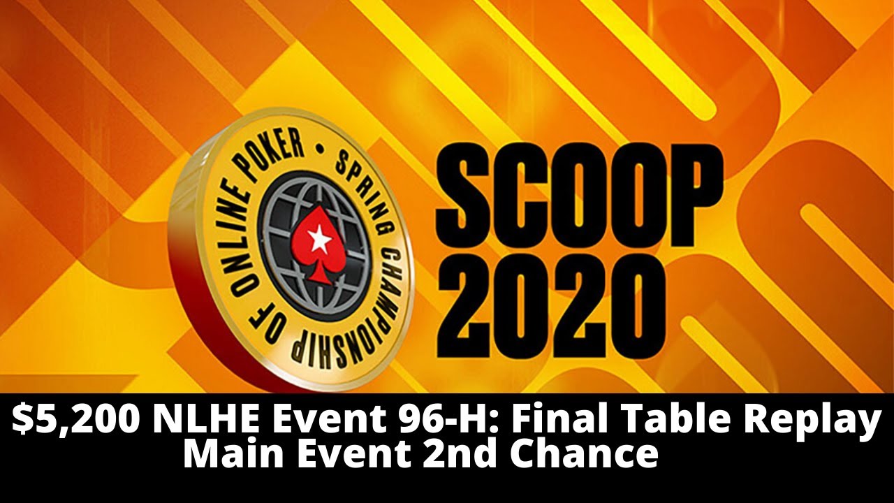 SCOOP 2020 | $5,200 NLHE Event 96-H Main Event 2nd Chance: Final Table Replay