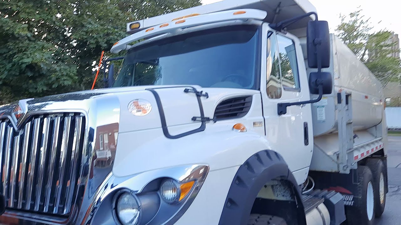 2012 International WorkStar 7600 w/ 15' Henderson Stainless Dump, Plow, Spreader Walk-Through Pt.1/2