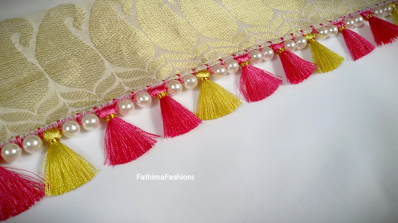 Only 2 Step..Very Easy and Quick make Pearls Kuchu/Design 
