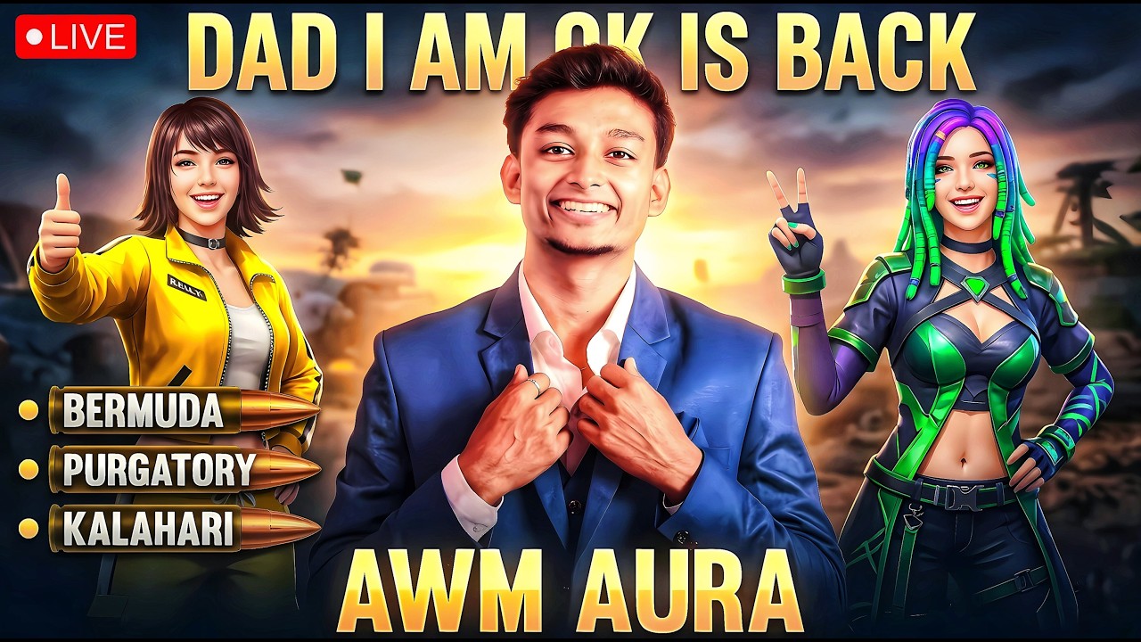 🌿FREE FIRE LIVE🌿PLAYING BR-RANKED😎2X AWM SPEED GAME PLAY 🎮🎯 ON LIVE - GARENA FREE FIRE