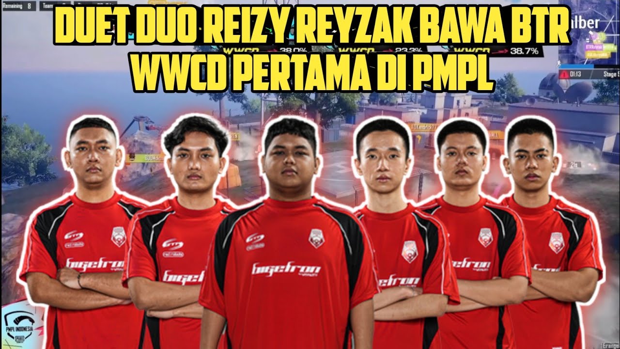 DUET DUO REIZY REYZAK BAWA BTR WWCD PERTAMA DI PMPL ID - PUBG MOBILE