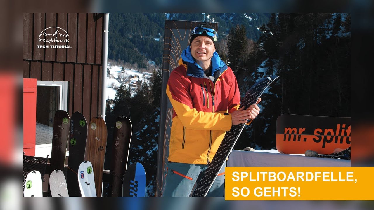 mr.splitboards Tech Tutorial: Splitboardfelle