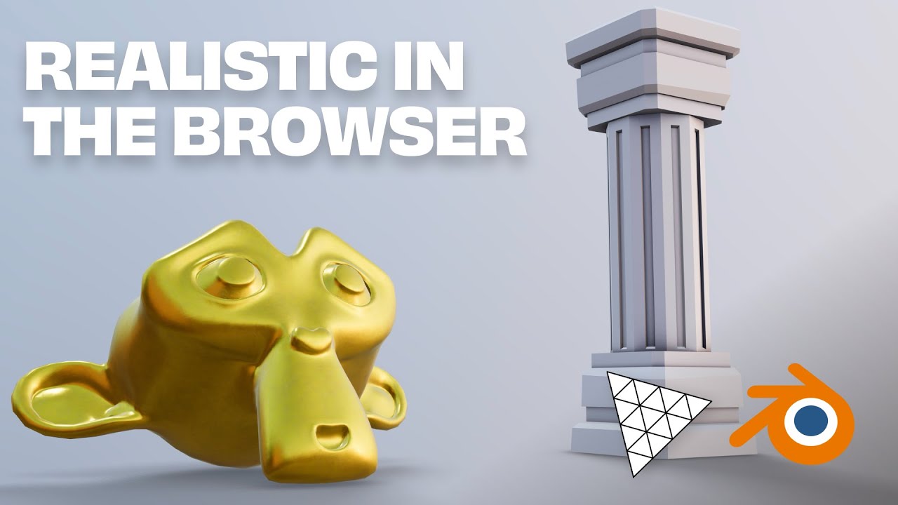 От Blender до Three.js: полное руководство по выпечке (AO, PBR, High→Low Poly)