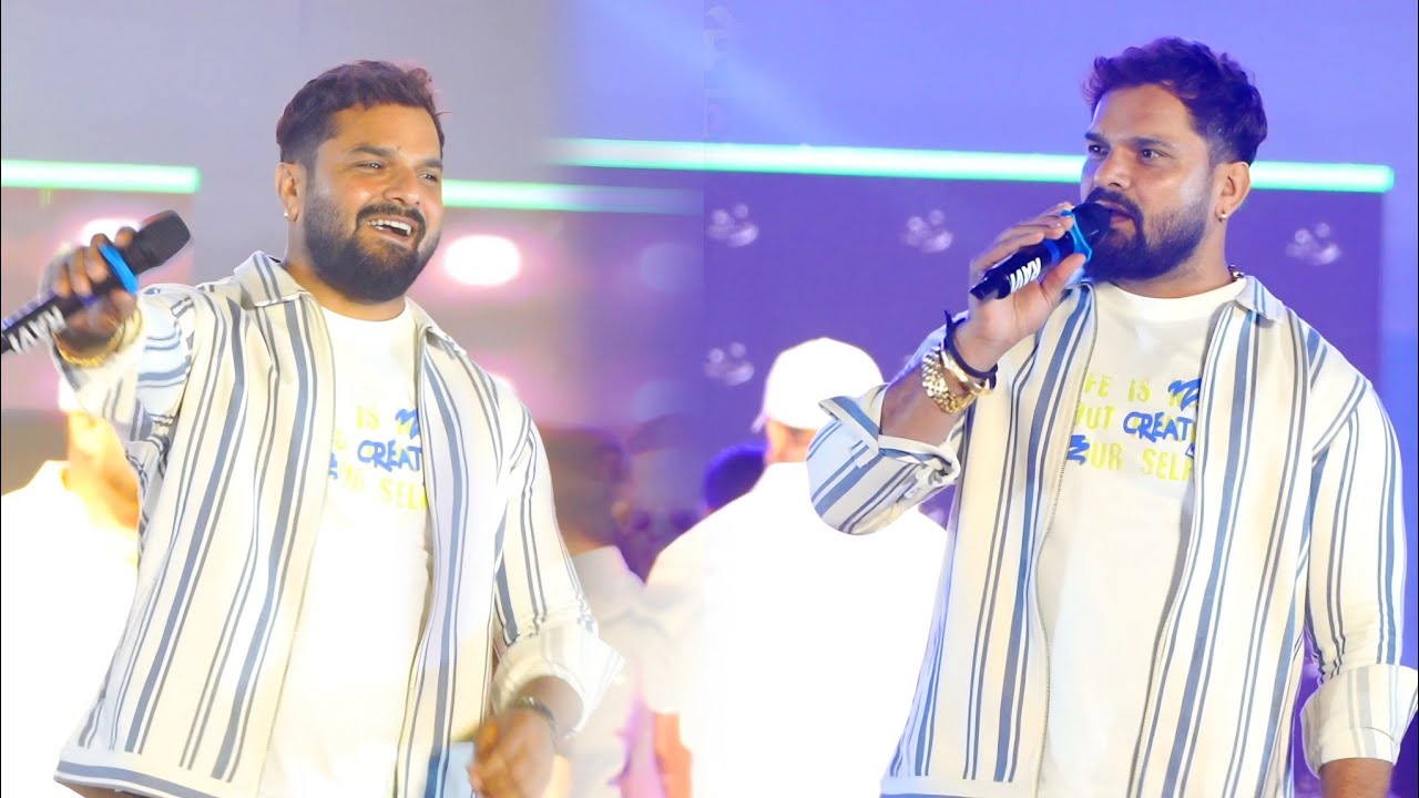 Красочная программа #khesari_lal_yadav в Джаркханде среди 500 000 человек Шоу на сцене Бходжпури ...