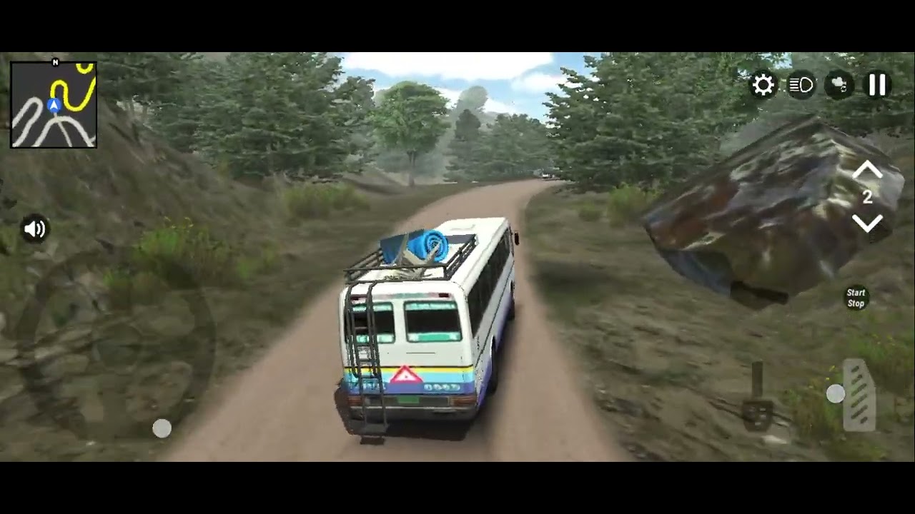 Indian Bus simulator 3D - Offroding Crazy driving 2026 ' Android Gameplay Part - 1000