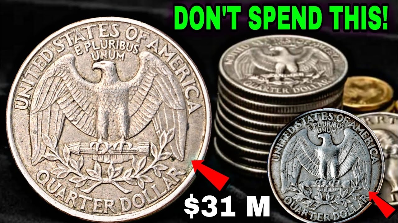 Top 2 Rare & Most Valuable U.S Washington Quarter Dollar Coins Worth Millions Check Your Pocket Now!