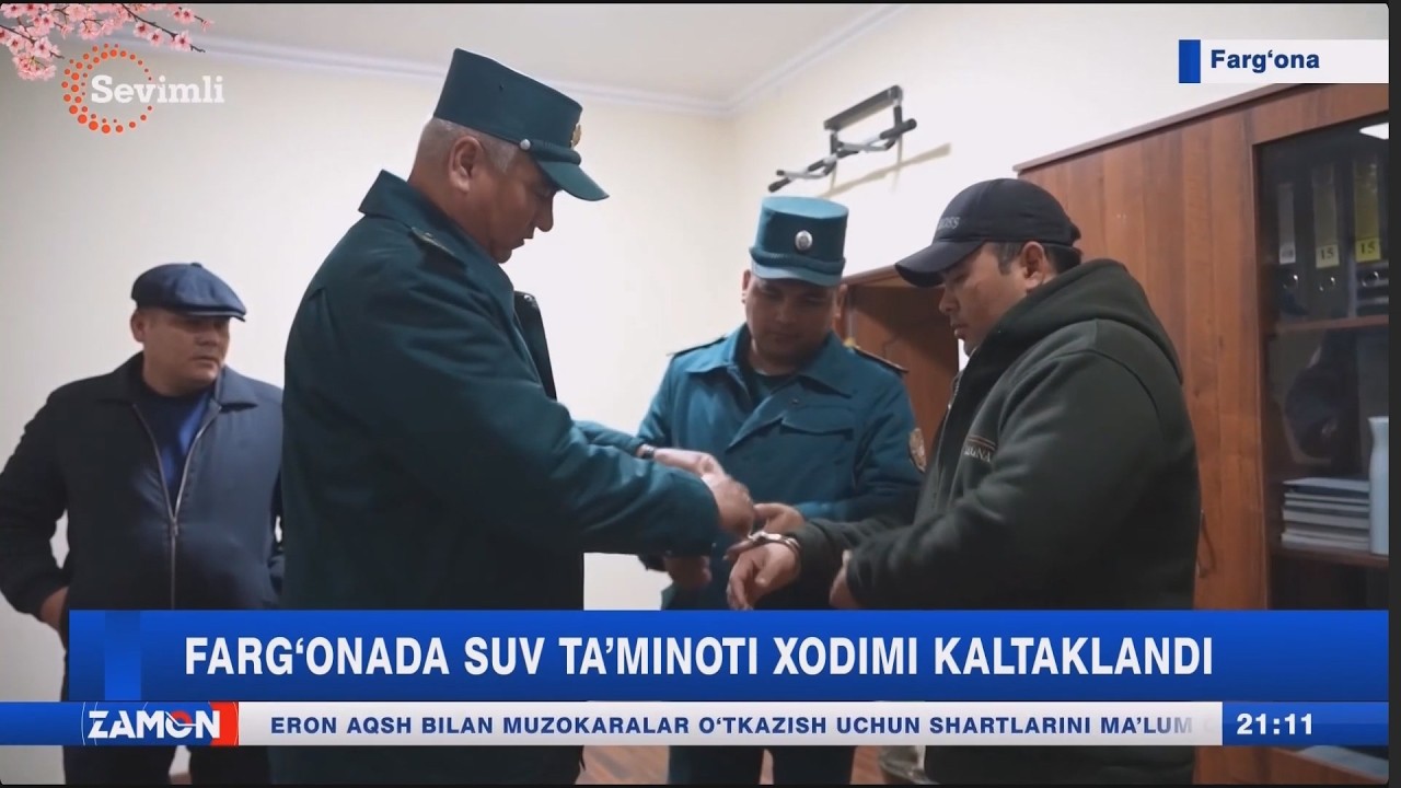 Fargʻonada suv taʼminoti xodimi kaltaklandi (Fargʻona)