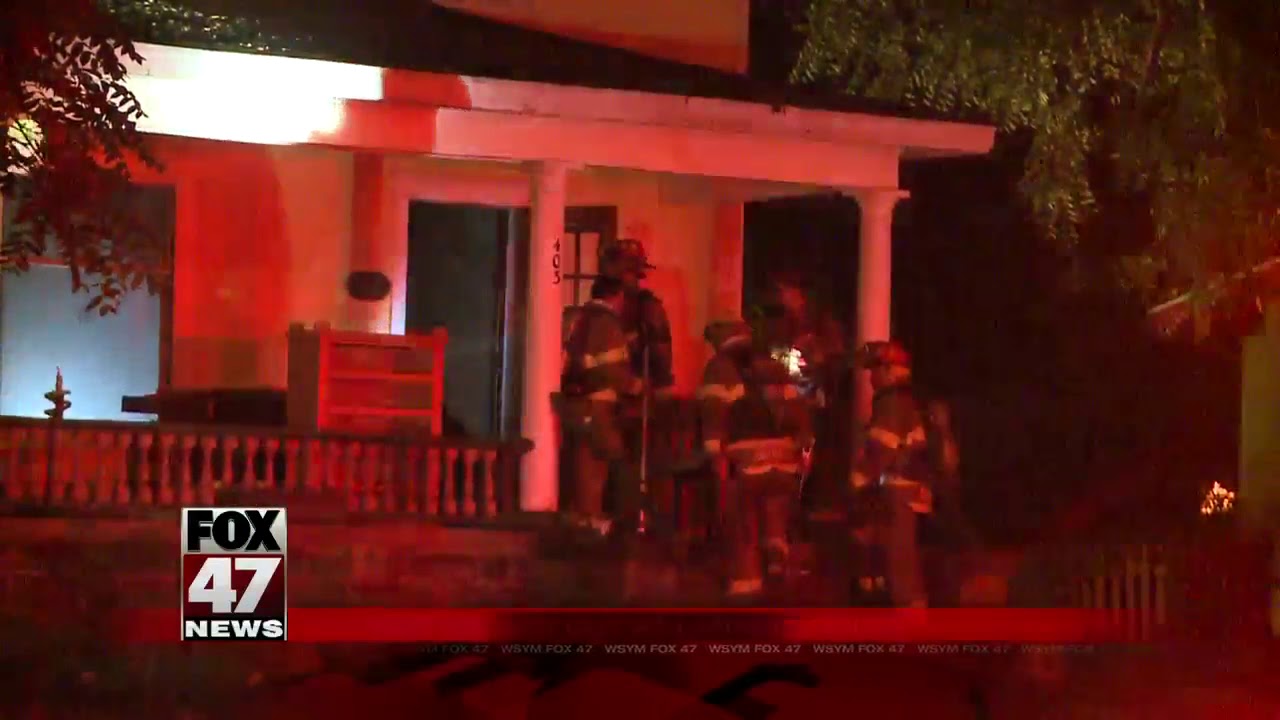 Fire breaks out at home in Lansing