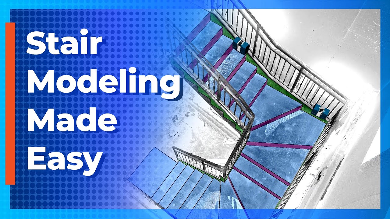 Освоение FARO As-Built для AutoCAD: пошаговое моделирование сложных лестниц