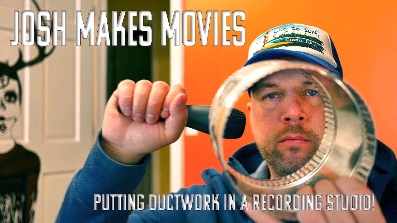 Installing HVAC Ductwork in my Recording Studio