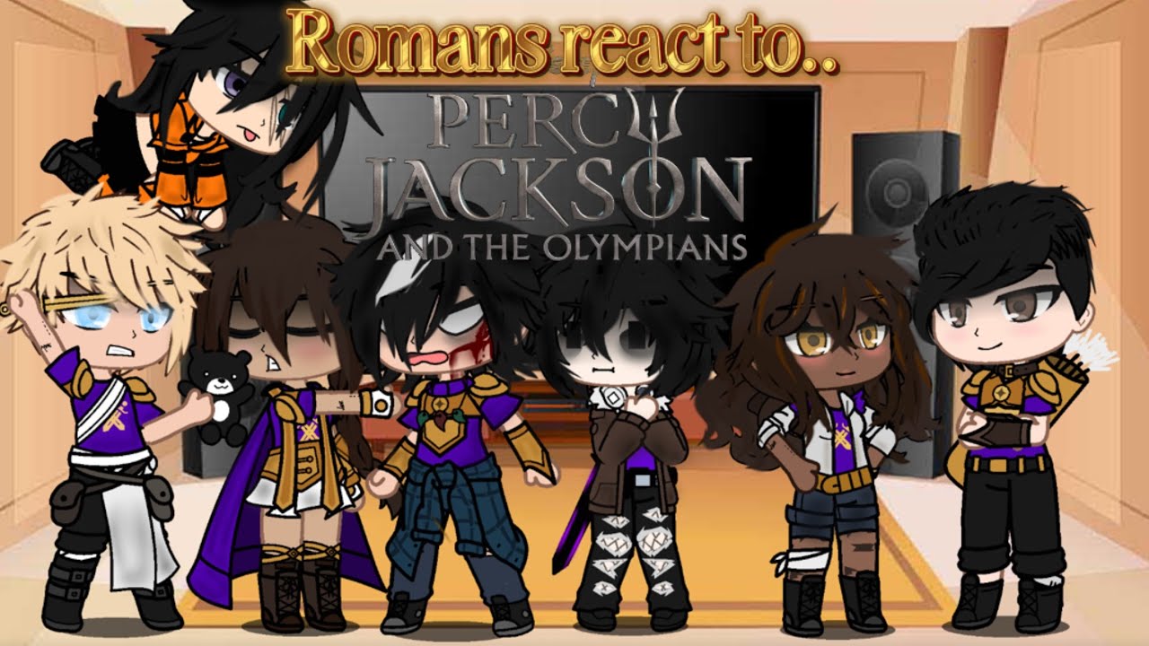 romans react to percy jackson! || percy jackson || part 1/2 || READ DESC ||
