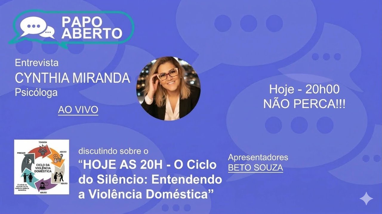 O Ciclo do Silêncio: Entendendo a Violência Doméstica - Psicóloga Cynthia Miranda