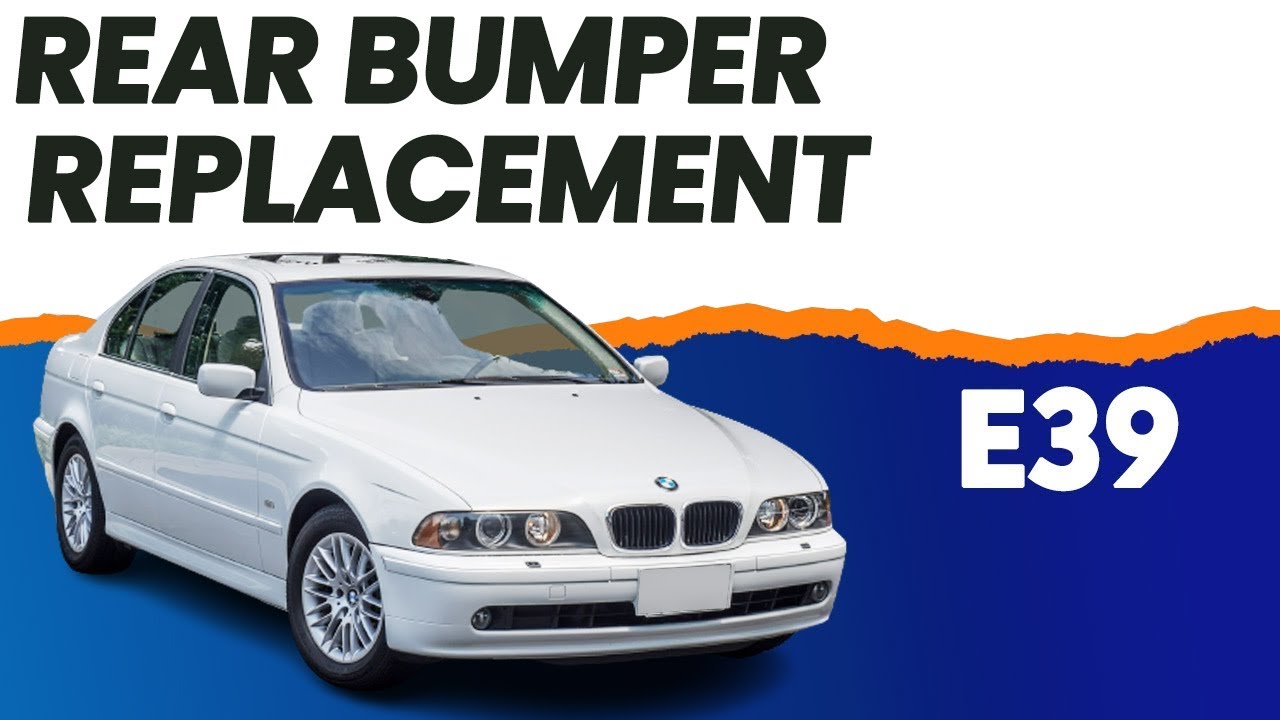 BMW E39 5-Series Rear Bumper Replacement | 1997-2003 525i, 528i, 530i and 540i