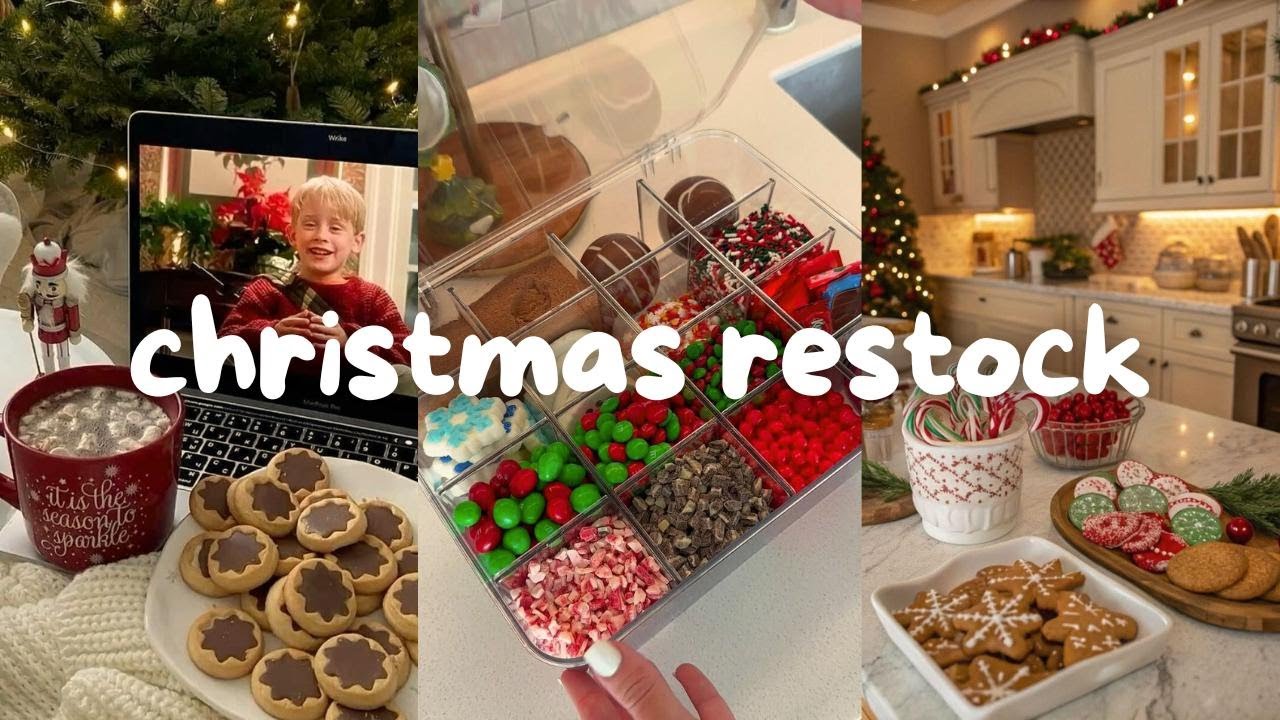asmr christmas restocks 🎄🌟🎅 | satisfying & aesthetic tiktok compilation