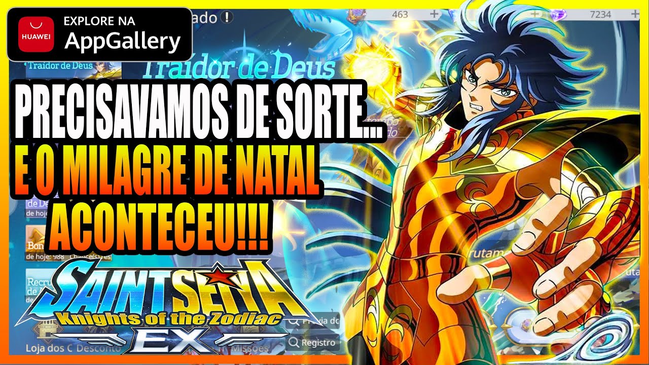 🔥 INVOCAÇÃO KANON DRAGÃO MARINHO! 😱 SERÁ QUE VAMOS MAXIMIZAR? | Saint Seiya EX #huaweiappgallery