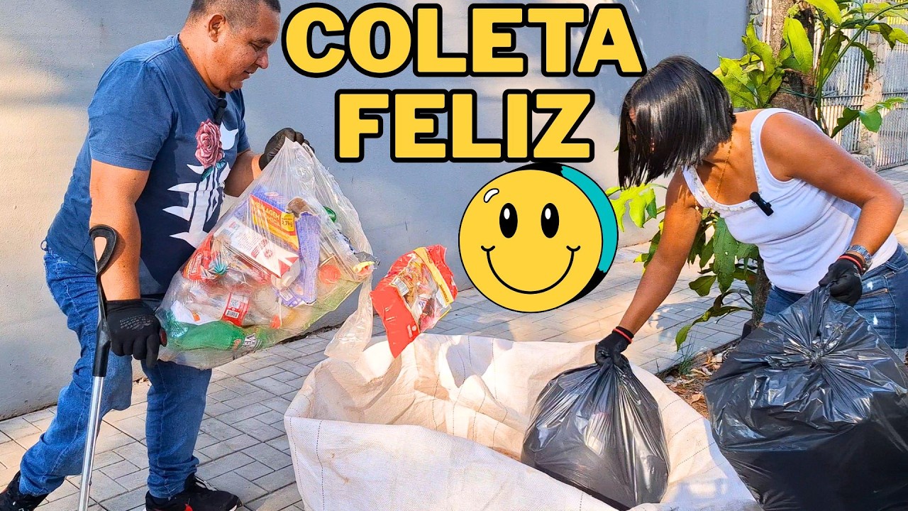 A felicidade está nas coisas simples COMO CATAR RECICLAGEM