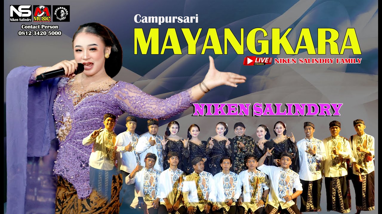LIVE CAMPURSARI MAYANGKARA NIKEN SALINDRY  || PERFORM WONOGIRI JATENG 4 AGUSTUS 2025
