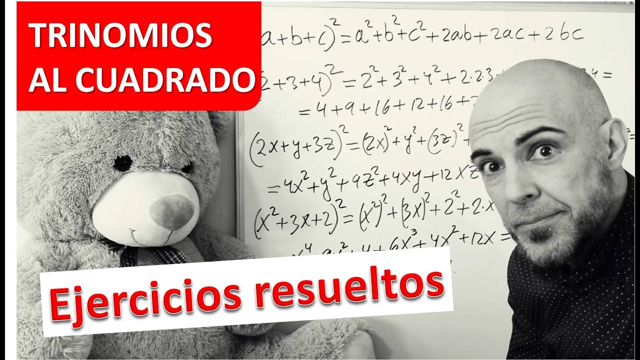 TRINOMIO AL CUADRADO. Ejercicios resueltos
