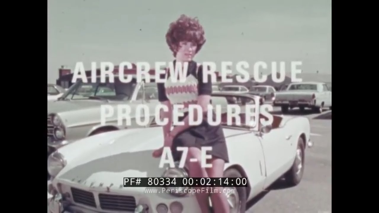 U.S. NAVY A-7E CORSAIR II  GROUND RESCUE PROCEDURES  80334