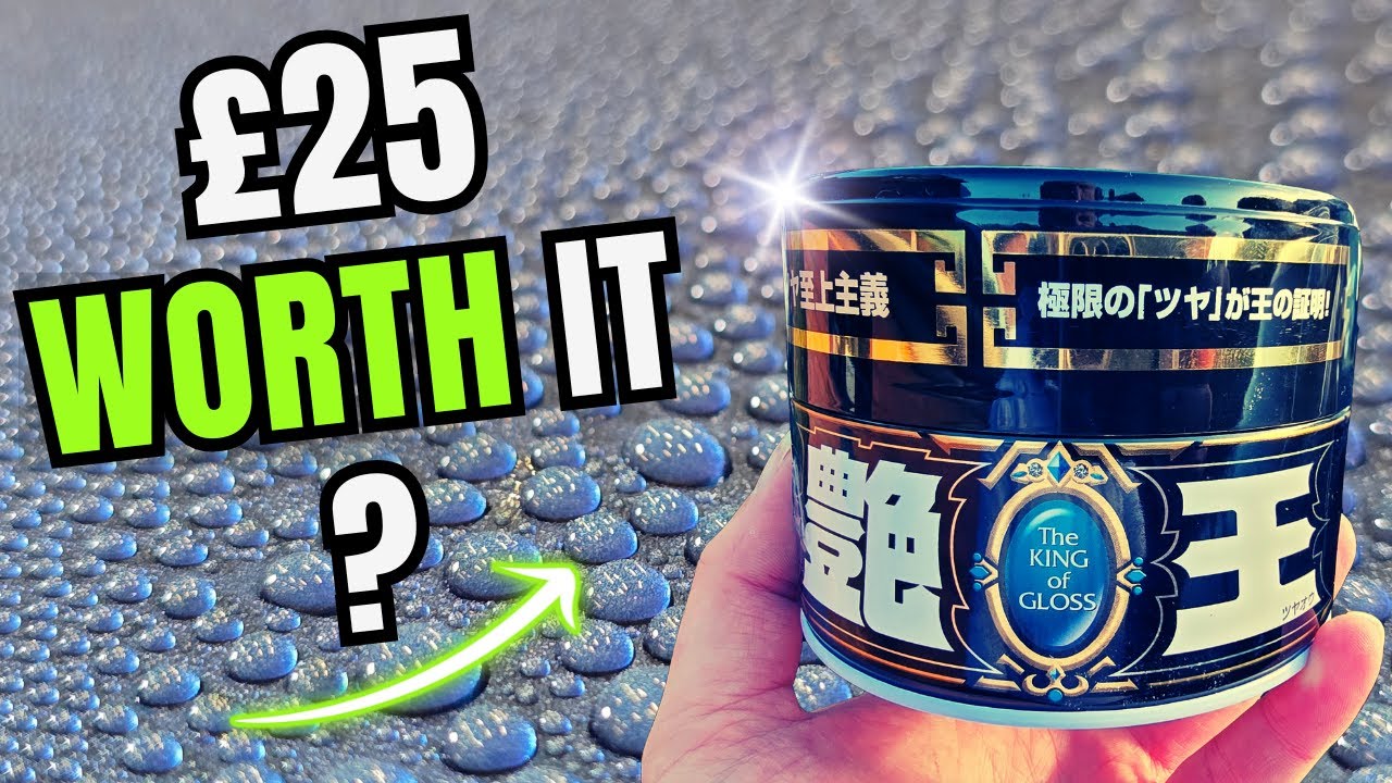 Воск Soft99 King of Gloss – 25 фунтов стерлингов. Протестировано на реальных лакокрасочных покрыт...