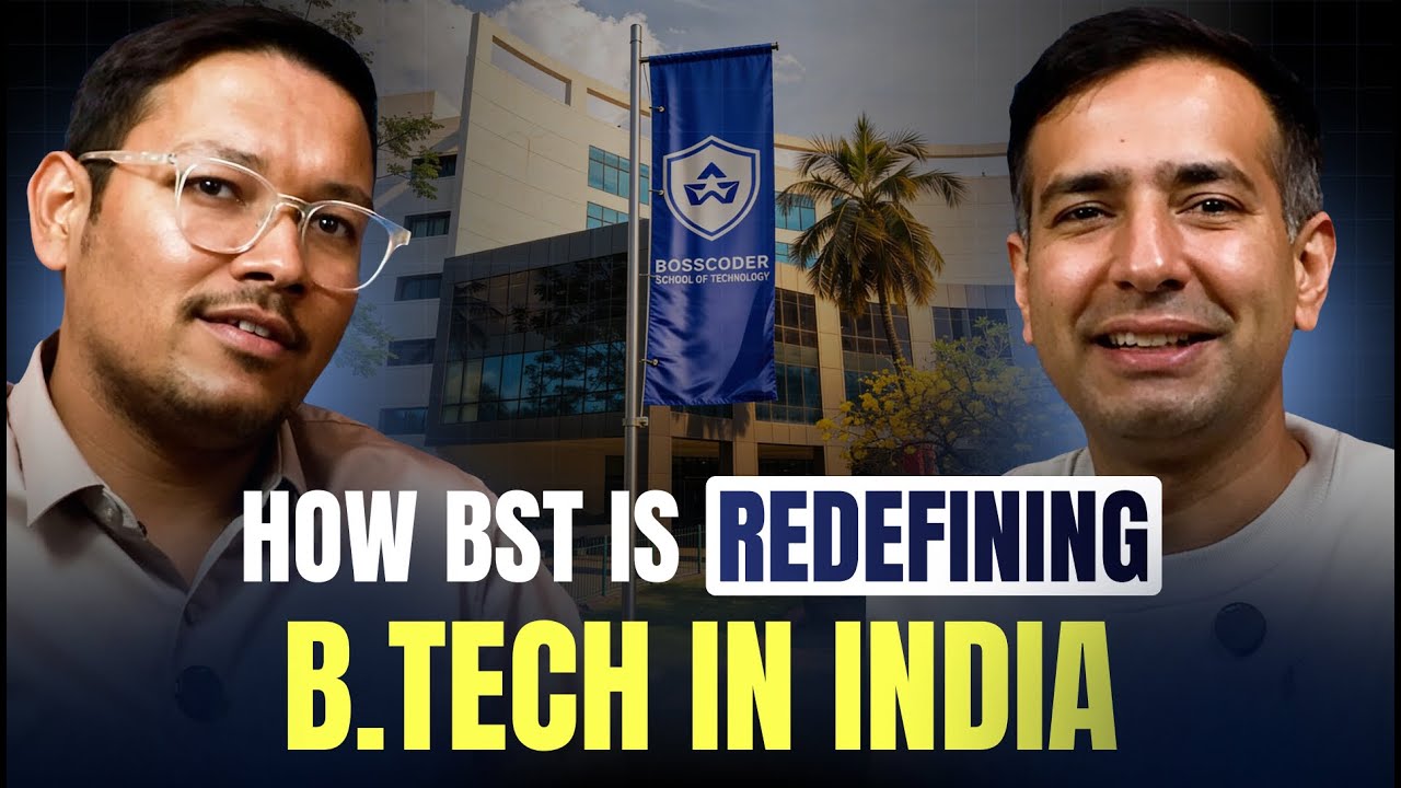 Inside Bosscoder School of Technology: Manish Garg on Preparing Engineers for 2026 | Founder Talk