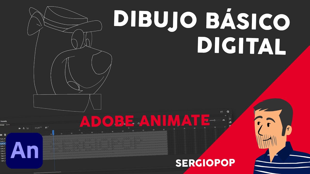 Dibujo digital. Adobe Animate