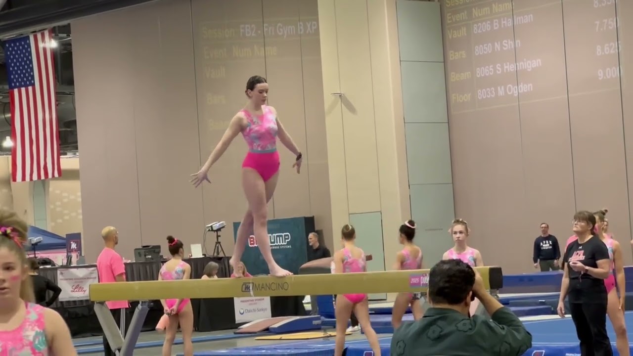 2025 Pink Invitational, Level 8_Beam_9.050
